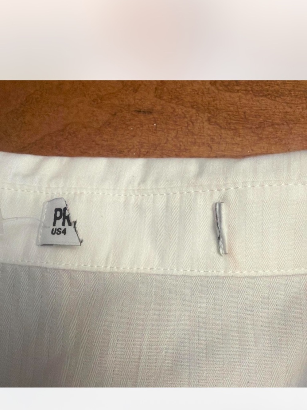 Princess Polly White Button-Down Shirt - Picture 7 of 8